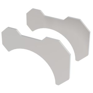 Borla Universal 2.25in T-304 Stainless Steel Pipe/Tube Bracket Kit