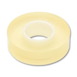Vibrant 5 Meter (16-1/2 Feet) Roll of Clear Adhesive Clear Cut Tape