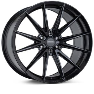 Vossen HFX-2 22x9.5 / 6x139.7 / ET20 / Deep Face / 106.1 - Satin Black Wheel