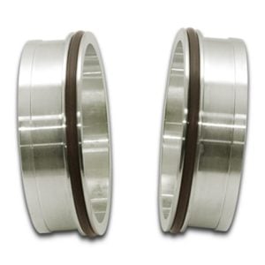 Vibrant Stainless Steel Weld Fitting w/ O-Rings for 3.5in OD Tubing