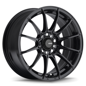 Konig Dial In 15x8 4x100 ET25 Gloss Black
