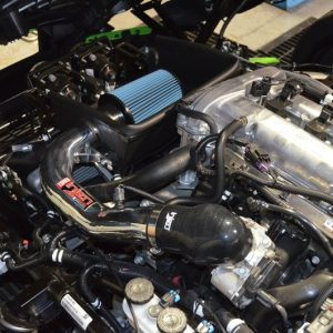 Injen 2015-2017 Polaris Slingshot 2.4L 4 Cyl Wrinkle Red Short Ram Intake w/ Heat Shield