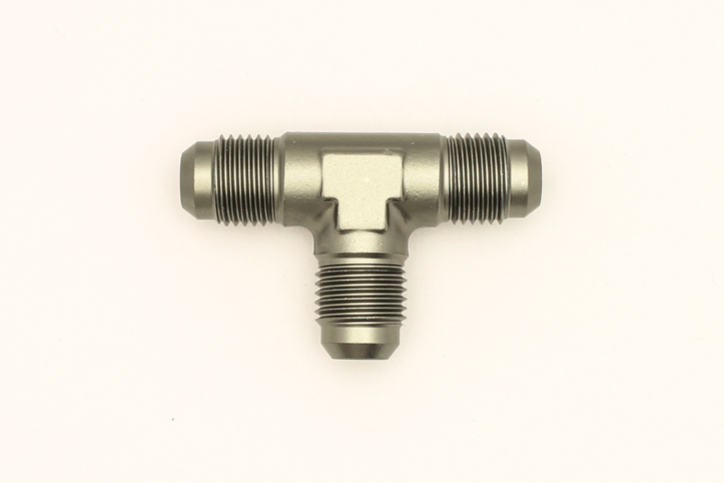 DeatschWerks 6AN Male Flare + 6AN Male Flare To 6AN Male Flare Tee Fitting - Image 2