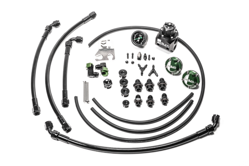 Radium Engineering Nissan R35 GT-R VR38DETT Fuel Rail Plumbing Kit - Image 2