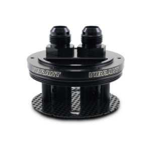 Vibrant 2-Port Catch Can Lid Assembly