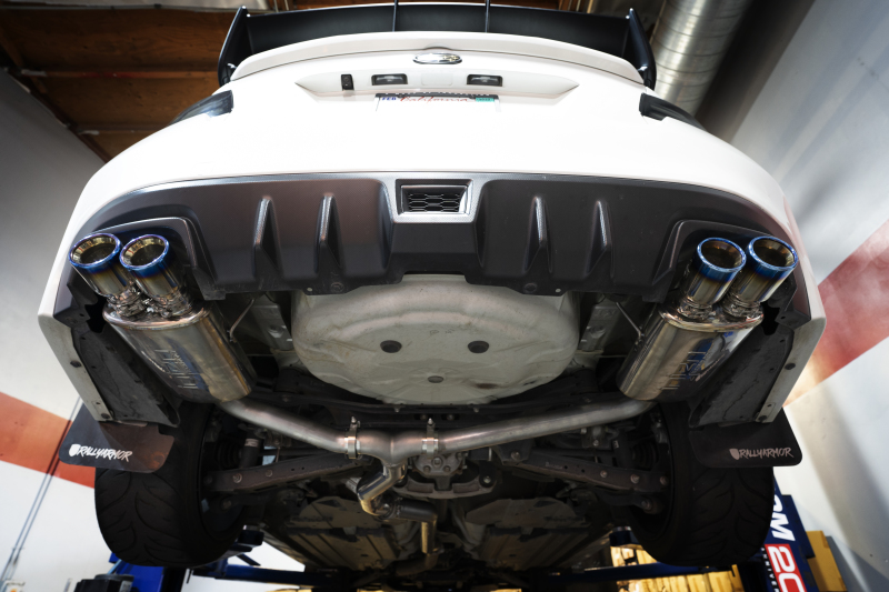 Injen 15-20 Subaru STI Cat Back Exhaust w/ Quad Titanium Tips - Image 6