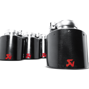 Akrapovic 06-13 Chevrolet Corvette ZO6/ZR1 (C6) Tail Pipe Set (Carbon 125 mm)