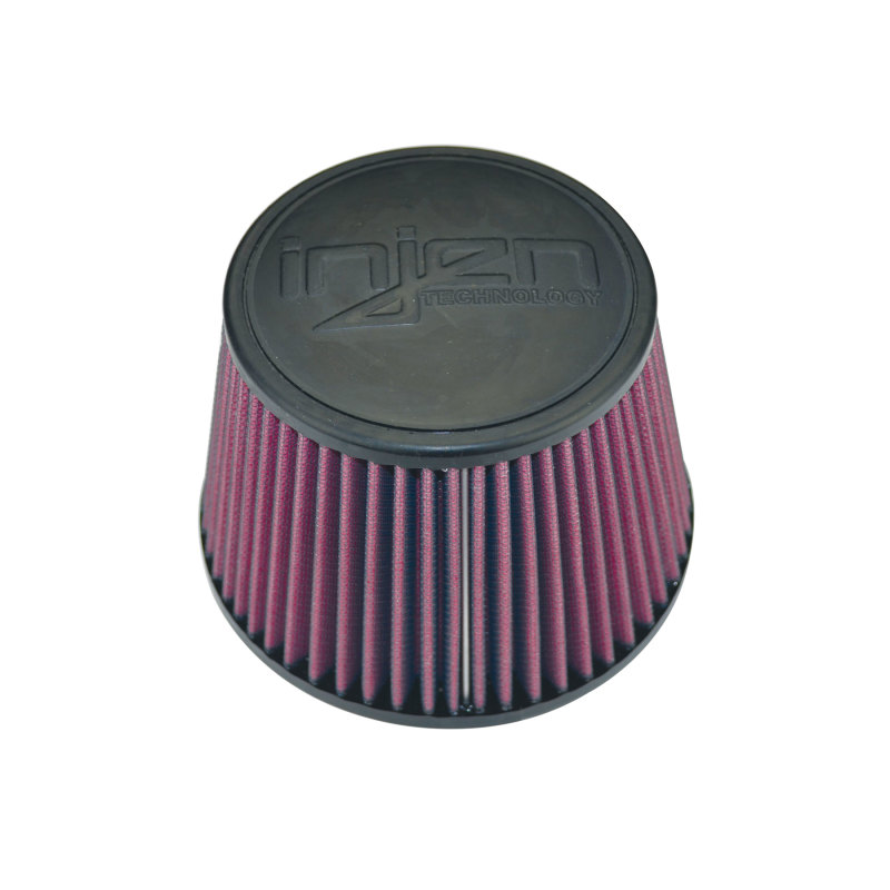 Injen High Performance Air Filter - 3.50 Black Filter 6 Base / 5 Tall / 5 Top - Image 3
