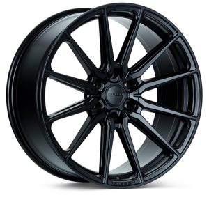 Vossen HF6-1 22x9.5 / 6x139.7 / ET20 / Deep Face / 106.1 - Satin Black Wheel
