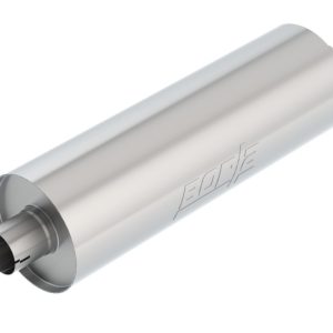 Borla 2.75in In/Out 7.75in Diameter x 24in L Universal Muffler - Heavy Duty Truck Applications
