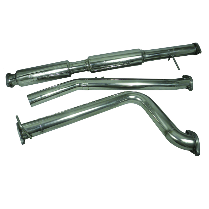 Injen 2013 Dodge Dart 1.4L (t) Catback Stainless Steel Single Outlet 3in Race Inspired Exhaust - Image 2