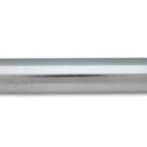 Vibrant 2in O.D. Universal Aluminum Tubing (18in long Straight Pipe) - Polished