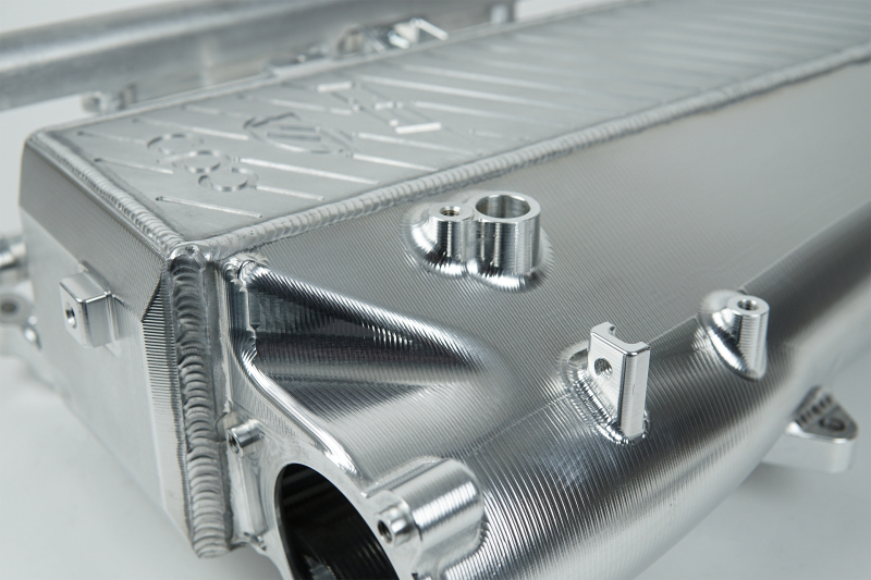 CSF Toyota A90/A91 Supra/ BMW G-Series B58 Charge-Air Cooler Manifold- Machined Billet Aluminum - Image 6