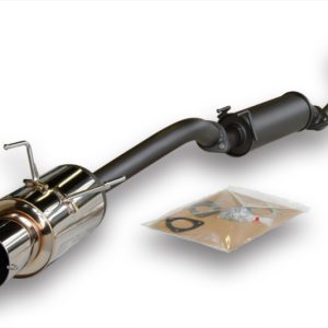 HKS 02-03 Acura RSX Base (non S) Hi Power Exhaust w/ Silencer (SUS304 NO COATING)