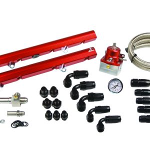 Aeromotive 5.0 Liter Ford Street Billet Fuel Rail System (Ford 5.0 86-98) 5/8in I.D.