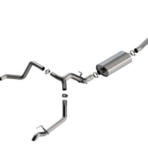 Borla 22-23 Chevrolet Silverado 1500 ZR2 & AT4X 6.2L CC SB 147.5in WB Touring Cat-Back