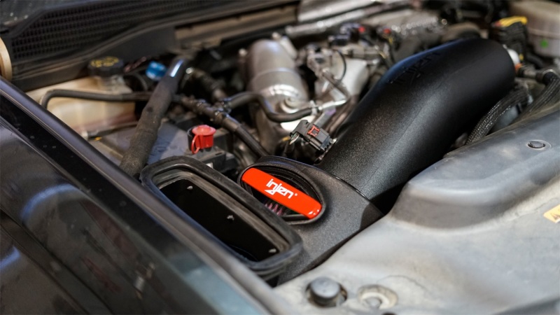 Injen 17-19 Chevy Silverado 2500/3500 Duramax L5P 6.6L Evolution Cold Air Intake (Dry Filter) - Image 8