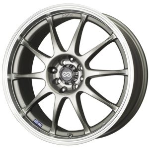 Enkei J10 16x7 5x100/114.3 38mm Offset 72.62mm Bore Dia Silver Paint Wheel