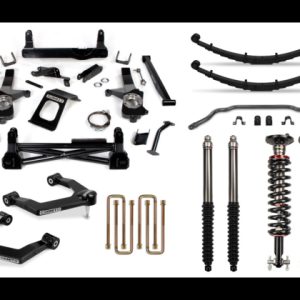 Cognito 19-24 Chevy/GMC Silverado/Sierra 1500 2WD/4WD 8in Perf Lift Kit w/ Elka 2.0 IFP Shocks