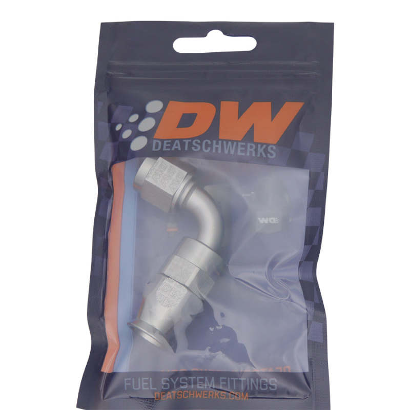DeatschWerks 6AN Female Swivel 90-Degree Hose End PTFE (Incl. 1 Olive Insert) - Image 5