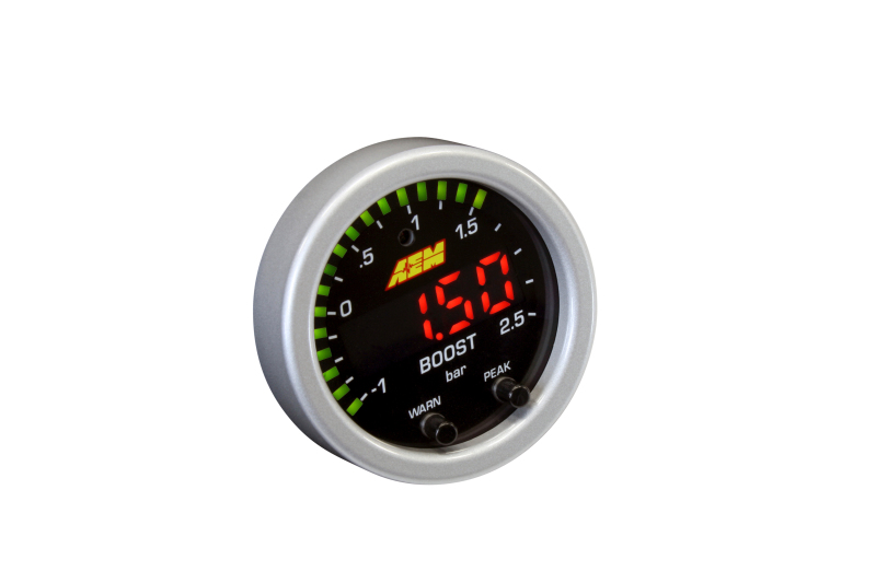 AEM X-Series Boost Pressure -30inHg 35psi Gauge - Image 3