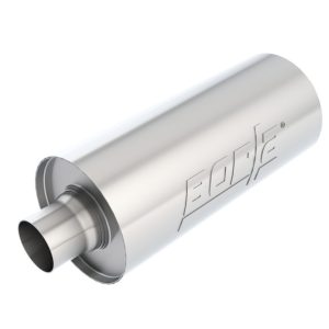 Borla Universal Performance 2.5in Inlet/Outlet Stainless Racing Muffler
