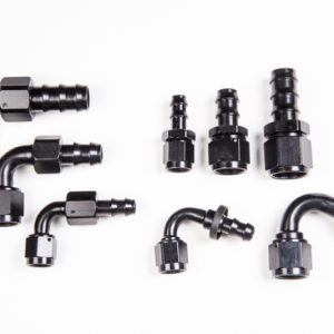 Radium Engineering 8AN Straight Pushlok Hose End