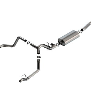 Borla 2024 Chevy Silverado 1500 6.2L V8 Touring Catback Exhaust (Use Fact Fascia Tips)
