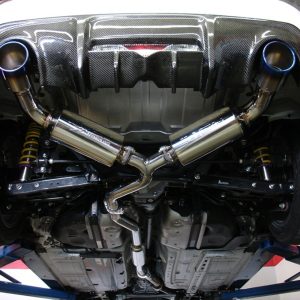 Injen 13-20 Subaru BRZ/Toyota 86 2.0L 4cyl SS CB Exhaust w/ Dual Injen Embossed Muffler