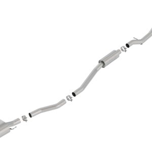 Borla 17-19 Honda Civic SI 1.5L Turbo MT S-Type 2.75in Cat-Back Exhaust Ceramic Black Tip