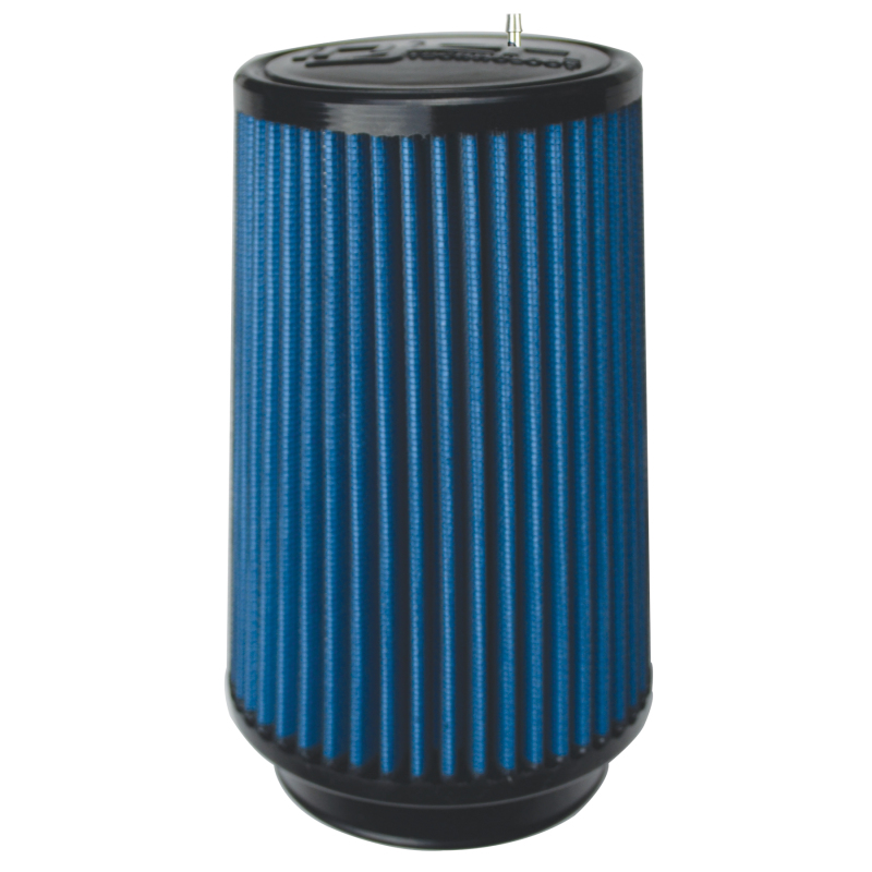Injen NanoWeb Dry Air Filter 3.25in Filter Neck 4.75in Base/ 6.90in tall/4.00in Top-45 Pleats - Image 2