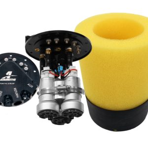 Aeromotive 05-18 Chevrolet Silverado 450 Triple Drop-In Phantom System