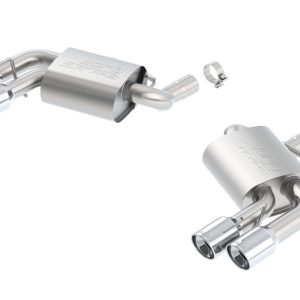 Borla 2016 Chevy Camaro 6.2L AT/MT S-Type Rear Section Exhaust w/o Dual Mode Valves