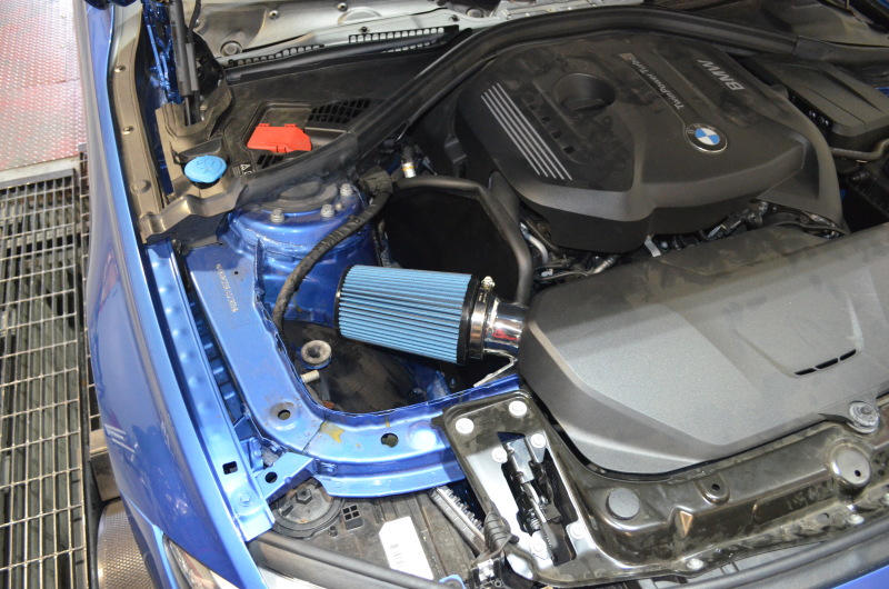 Injen 16-18 BMW 330i B48 2.0L (t) Wrinkle Red Cold Air Intake - Image 10