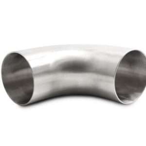Vibrant 3.0in OD 4.33in Tangent Length T304 SS 90 Deg Mandrel Bend w/Extended Leg Length