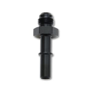 Vibrant -8AN to 5/16in Quick Connect Push On EFI Adapter Fitting - Black