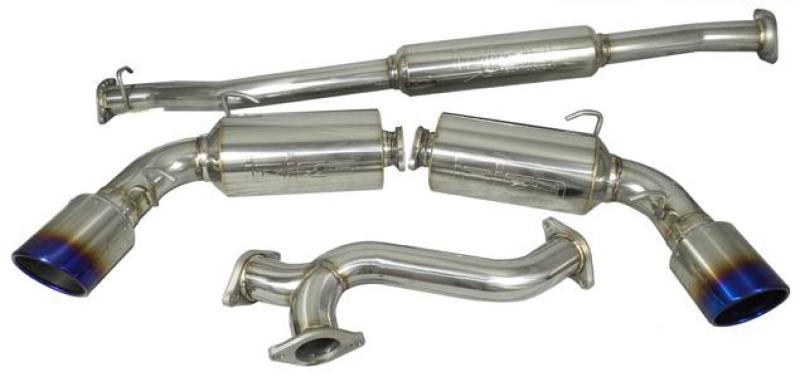 Injen 13-20 Subaru BRZ/Toyota 86 2.0L 4cyl SS CB Exhaust w/ Dual Injen Embossed Muffler - Image 5