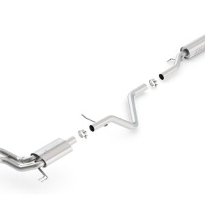 Borla 13-15 Hyundai Veloster Turbo 1.6L AT/MT FWD 2dr Dual Center Rear Exit Cat-Back Exhaust