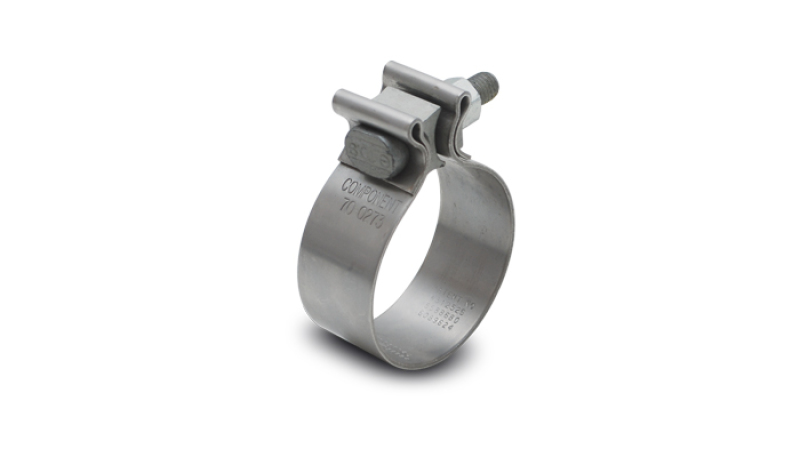Vibrant SS Accuseal Exhaust Seal Clamp for 2.5in OD Tubing (1in wide band) - Image 4