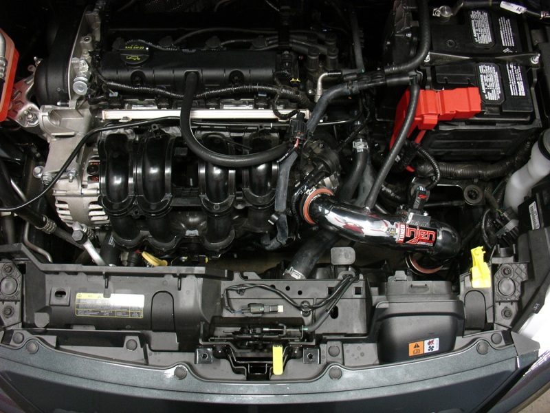 Injen 11-13 Ford Fiesta 1.6L 4Cyl Non-Turbo Black Cold Air Intake - Image 3
