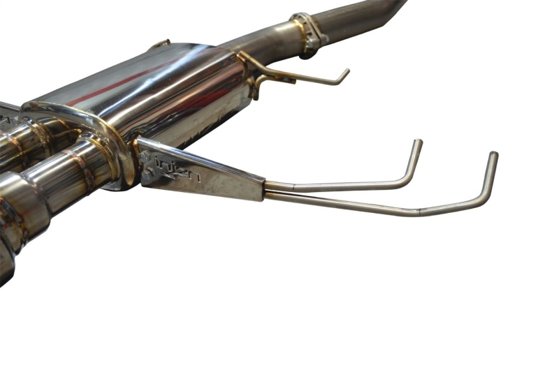 Injen 17-19 Honda Civic Type-R 3in SS Cat-Back Exhaust w/ Dual Burnt Titanium Tips - Image 7