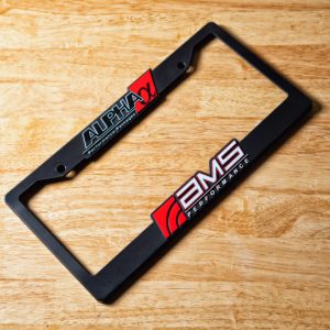 AMS Performance AMS / Alpha License Plate Frame