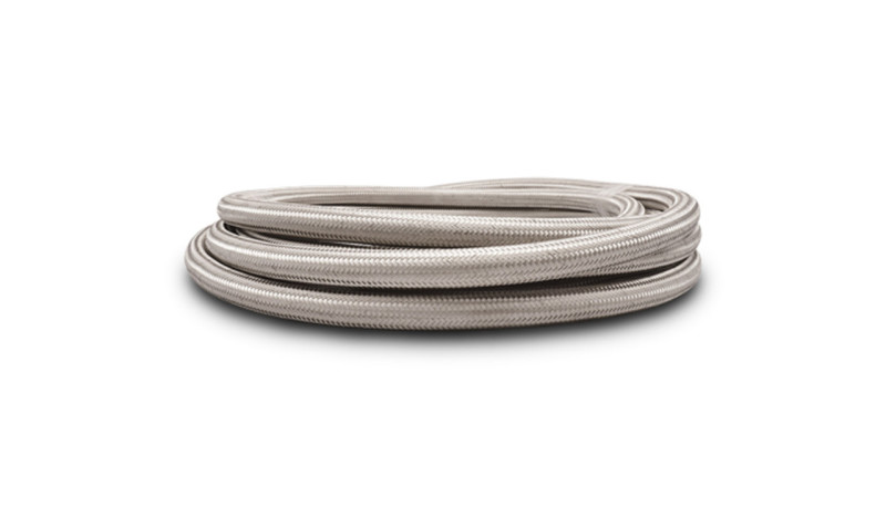 Vibrant Stainless Steel Braided Flex Hose w/PTFE Liner AN -3 (20ft Roll) - Image 3
