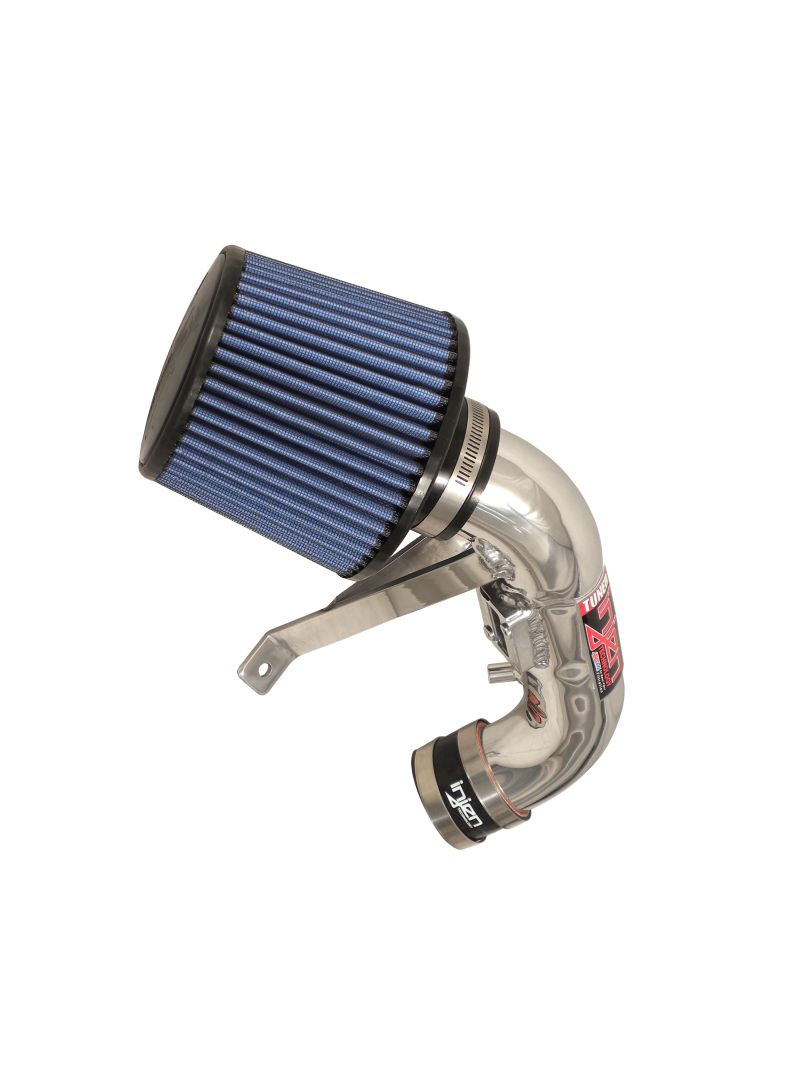 Injen 06-11 Honda Civic Hybrid 1.3L 4 cyl Polished Dyno-Tuned Air Intake w/ Web Nano-Fiber Filter - Image 2