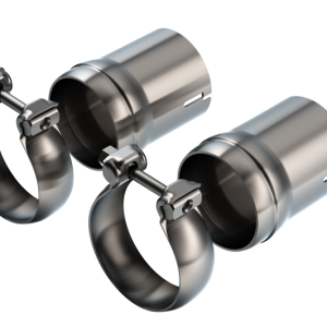 Borla 18-22 Dodge Charger R/T 5.7L V8 T-304 Stainless Steel Ball Flare Tip Adapter - Brushed