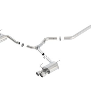 Borla 11-14 Subaru Impreza WRX/STI Sedan 4dr ATAK SS Catback Exhaust