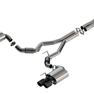 Borla 2024 Ford Mustang GT 5.0L V8 w/ Active Exhaust S-Type Cat-Back Exhaust System - Carbon Fiber