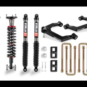 Cognito 19-24 Chevy/GMC Silv/Sierra 1500 2WD/4WD 3in Perf Leveling Lift Kit w/ Elka 2.0 IFP Shocks