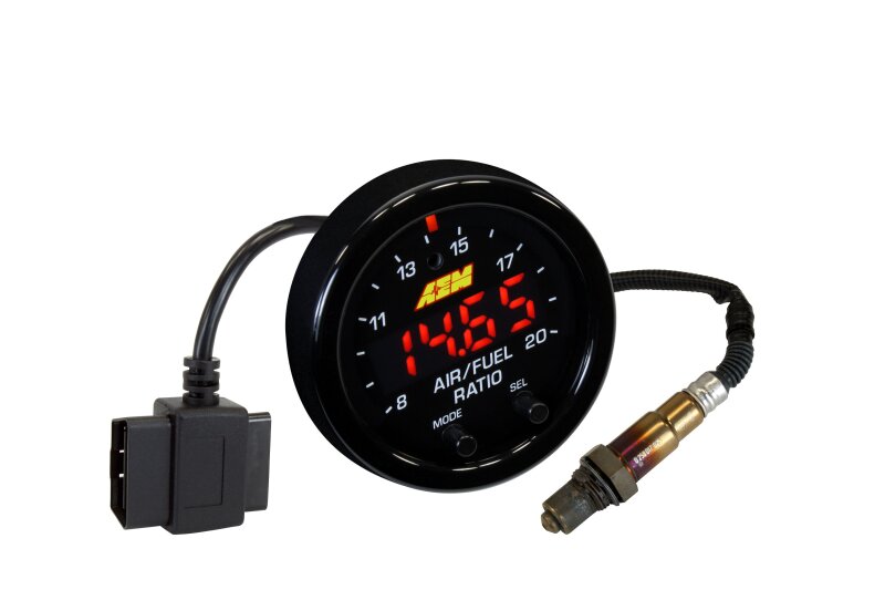 AEM X-Series OBDII Wideband UEGO AFR Sensor Controller Gauge - Image 6