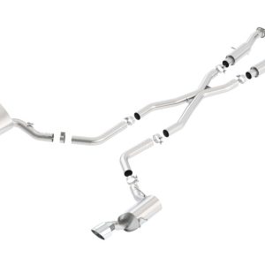Borla 2015 Jeep Grand Cherokee SRT8 ATAK Dual Round Rolled Exit Catback Exhaust